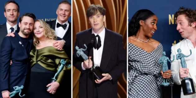 30th SAG Awards Highlights: 'Oppenheimer's Triumphs, Surprises, and Candid Speeches